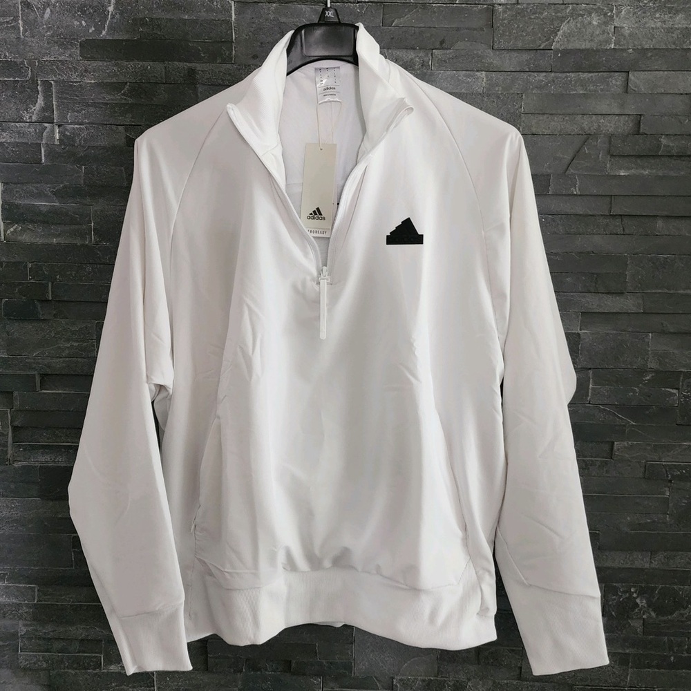 Adidas Aeroready Z.N.E. Wind&Waterresistant Fully Lined LS Sweatshirt/Jacket - Picture 5 of 15